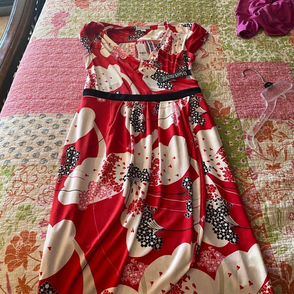 NWT black and red dress. Size small